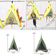 Plush Parrot Hammock Nest Bed
