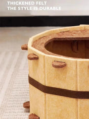 Felt Bathtub Cat House Scratching Bed