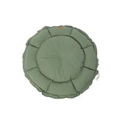 Round Plush Basket Bed For Pets