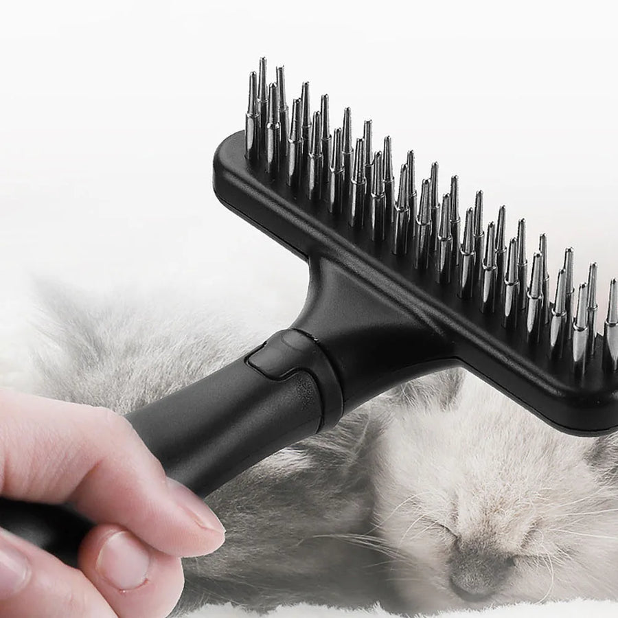 Stainless Steel Undercoat Grooming Rake
