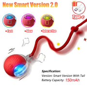 Rechargeable Rolling Mouse Cat Toy