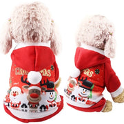 Santa Jacket Costume For Small Pets