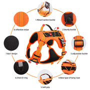 Reflective Adjustable No Pull Dog Harness