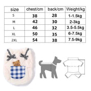 Sleeveless Fleece Vest For Small Pets