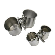 Clip-On Stainless Bird Feeding Bowl