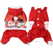 Santa Jacket Costume For Small Pets
