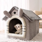 Foldable Kennel Bed For Small Pets