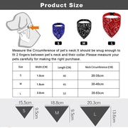 Adjustable Bandana Collar For Dogs Cats