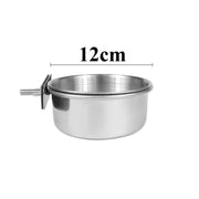 Stainless Steel Parrot Feeder Cup