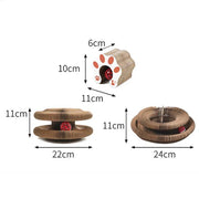 Round Cat Scratcher Ball Board