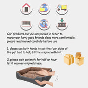 Breathable Sofa Basket Bed For Dogs