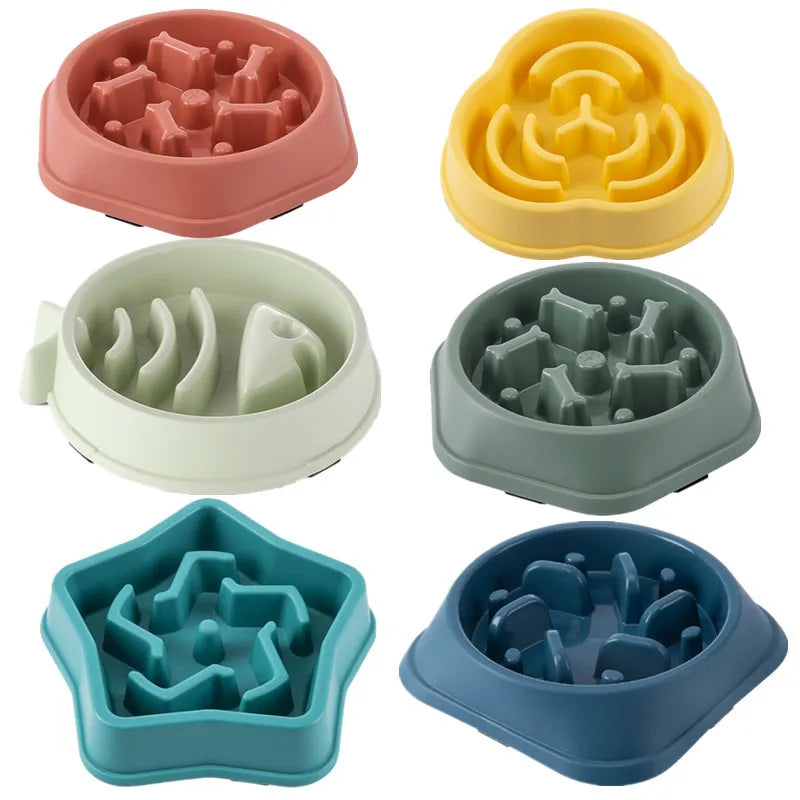 Non Slip Slow Feeder Pet Bowl