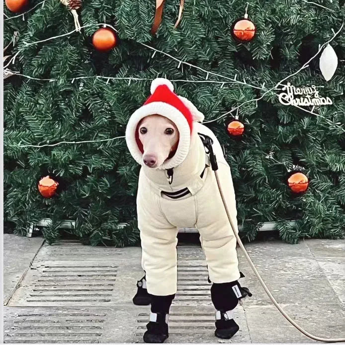 Full Neck Winter Jacket For Large Dogs