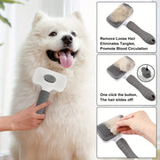 Self Cleaning Pet Slicker Brush