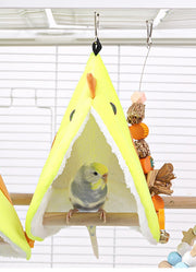 Plush Parrot Hammock Nest Bed