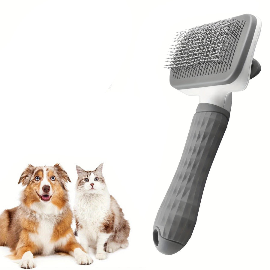 Self Cleaning Pet Slicker Brush