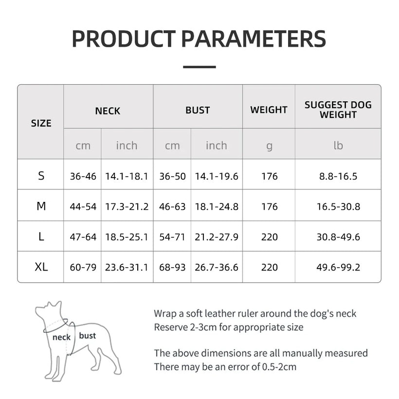 Reflective Adjustable No Pull Dog Harness