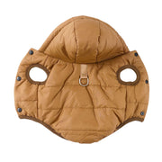 Windproof Fleece Hoodie For Small Pets