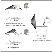 Hanging Peanut Seed Bird Feeder