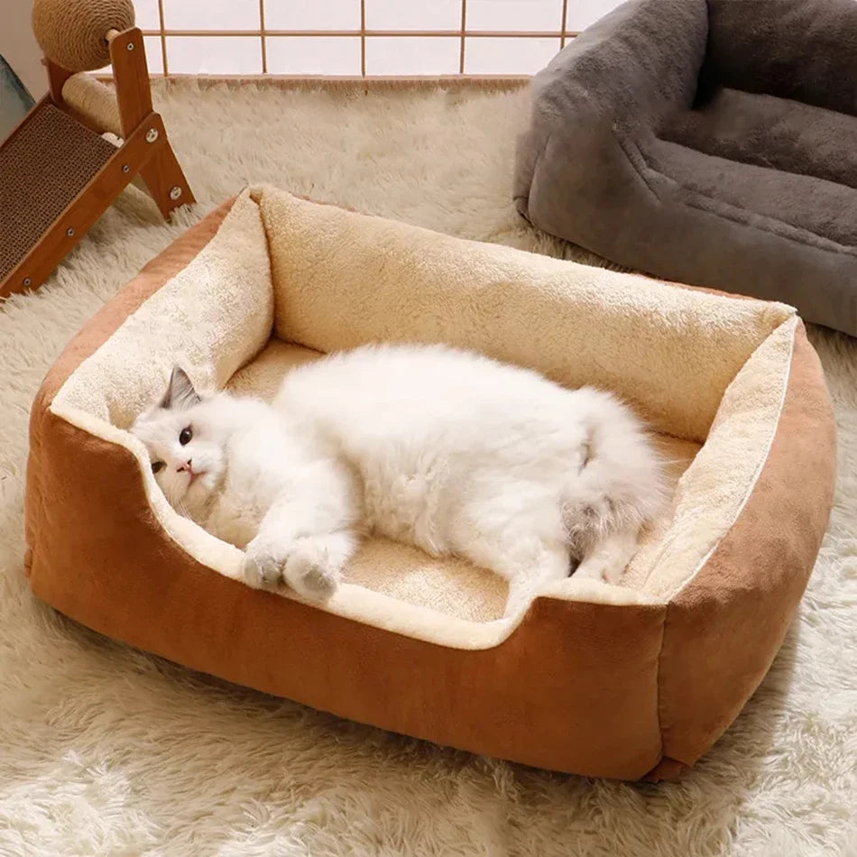 Breathable Plush Bed For Cats Dogs