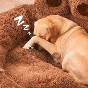 Warm Plush Sofa Bed For Pets
