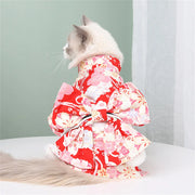 Japanese Kimono Outfit For Cats Dogs