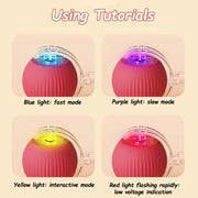 Rechargeable Rolling Mouse Cat Toy