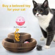 Round Cat Scratcher Ball Board