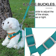 Step In Reflective Dog Harness Set