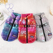 Rainbow Winter Vest For Small Dogs