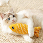 Plush Fish Cat Kicker Toy