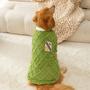 Warm Fleece Hoodie For Big Dogs