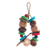 Natural Wood Parrot Chew Toy