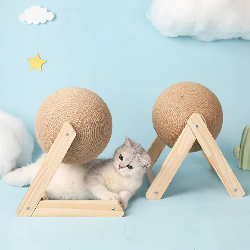 Sisal Cat Scratching Ball Toy