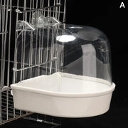 Hanging Bird Bath Cage Tub