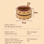 Felt Bathtub Cat House Scratching Bed