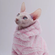 Double Sided Fluffy Sphynx Cat Jacket
