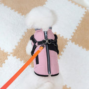 Reflective Harness Jacket For Windy Walks