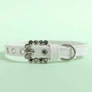 Pearl Rhinestone Pet Collar Necklace