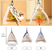 Plush Parrot Hammock Nest Bed