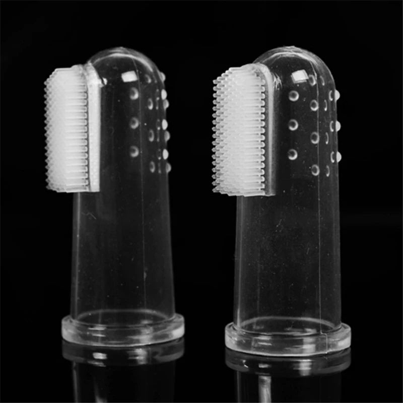 Soft Finger Toothbrush For Dog Dental Care