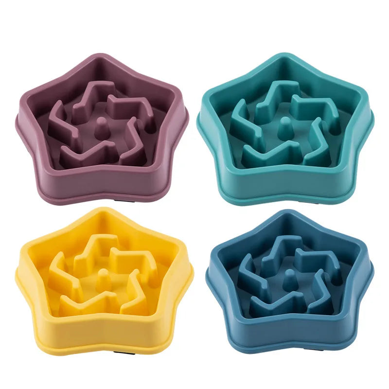 Non Slip Slow Feeder Pet Bowl