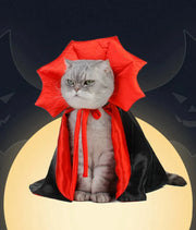Halloween Vampire Cloak Costume For Pets